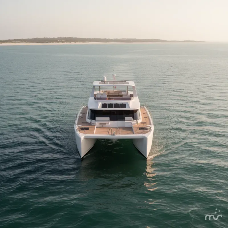 Slide: The Image of Custom Omaya 50 Power Catamaran 2025 - 1