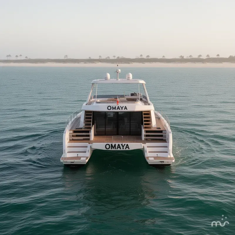 Slide: The Image of Custom Omaya 50 Power Catamaran 2025 - 3