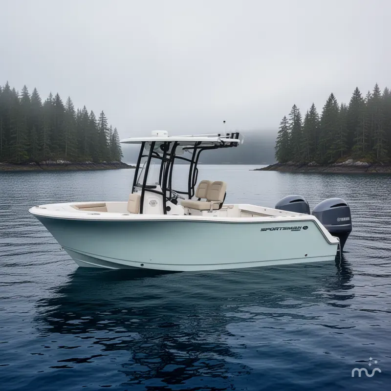 Slide: The Image of Sportsman Open 232 Center Console 2021 - 2