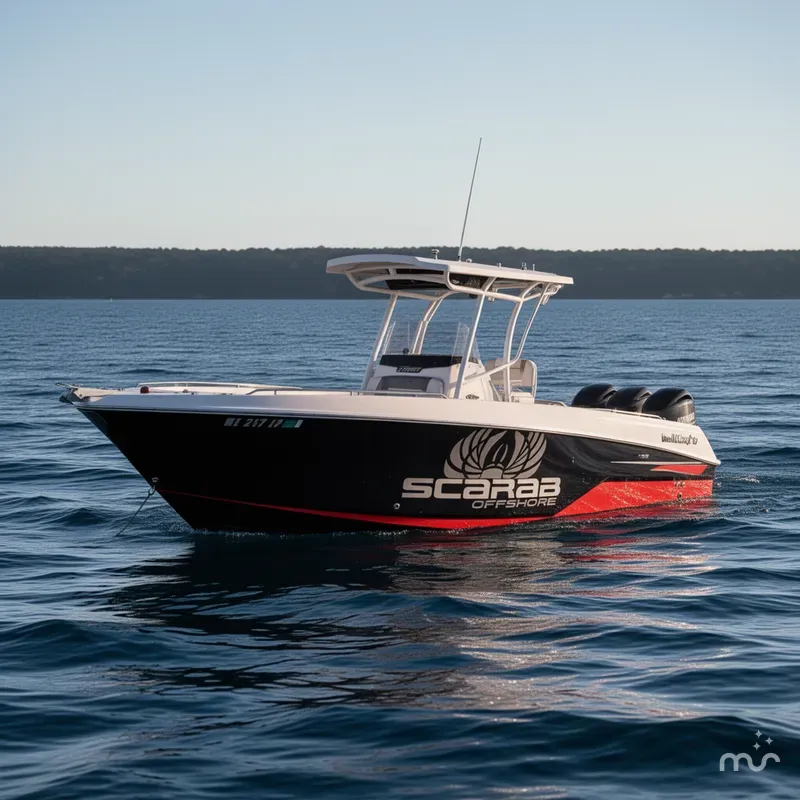 Slide: The Image of Wellcraft 222 Scarab Offshore 2017 - 4