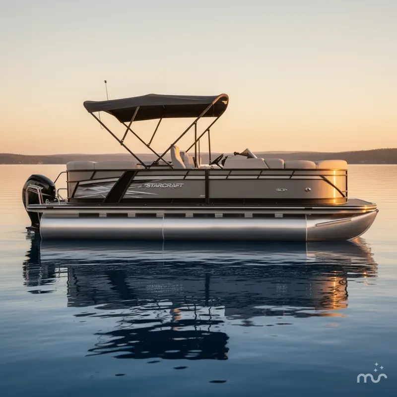 Slide: The Image of Starcraft SLS 3 Pontoon 2025 - 0