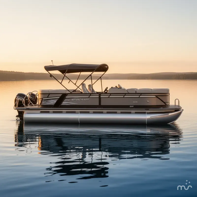 Slide: The Image of Starcraft SLS 3 Pontoon 2025 - 1