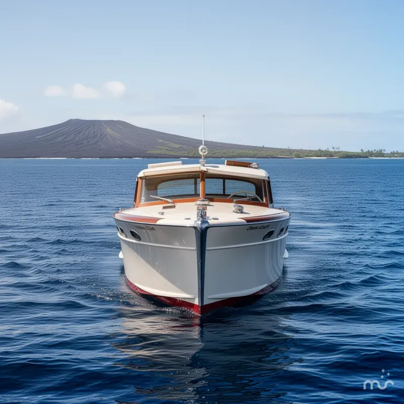 Slide: The Image of Chris-Craft 31 Sedan Cruiser 1954 - 1