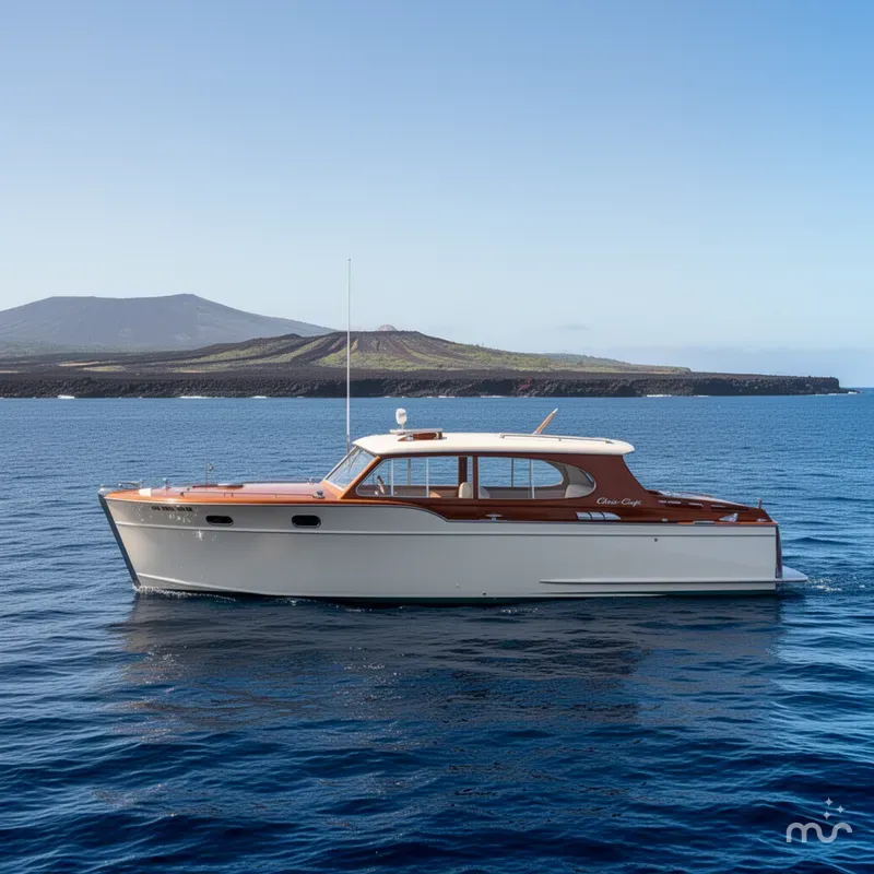 Slide: The Image of Chris-Craft 31 Sedan Cruiser 1954 - 2