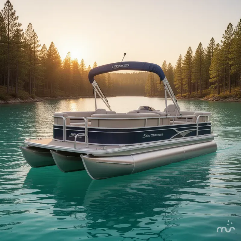 Slide: The Image of Sun Tracker Party Barge 22 XP3 2019 - 2