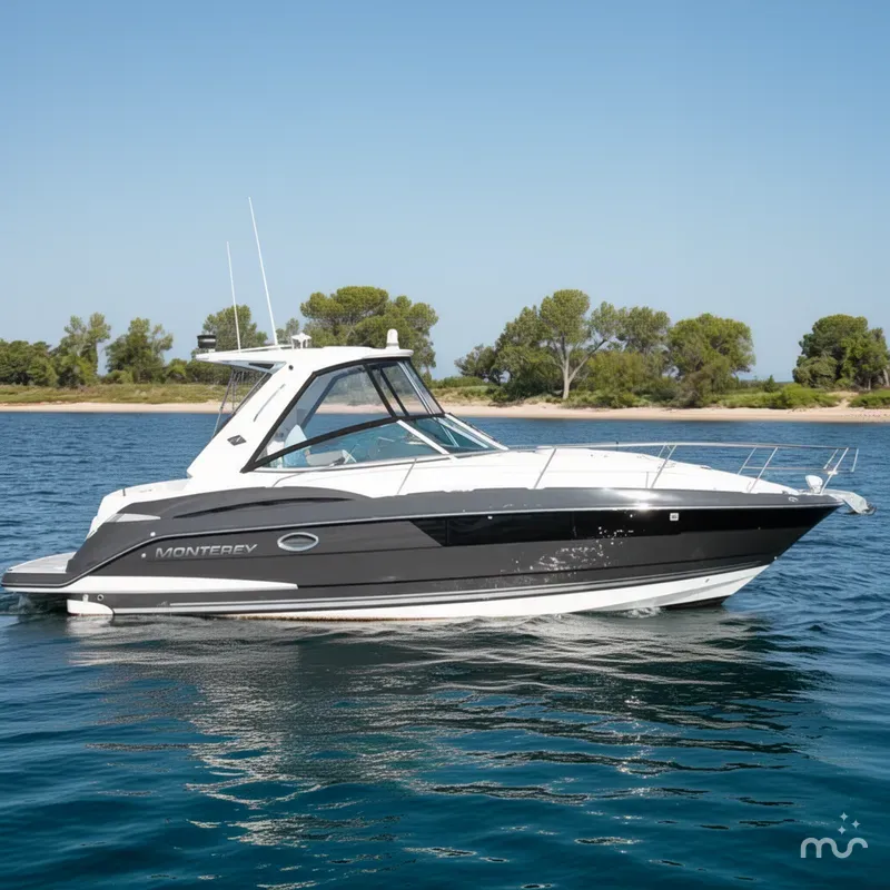 Slide: The Image of Monterey 335 Sport Yacht 2019 - 2