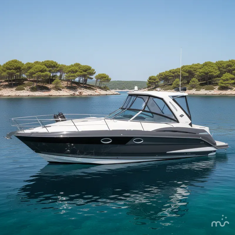 Slide: The Image of Monterey 335 Sport Yacht 2019 - 4