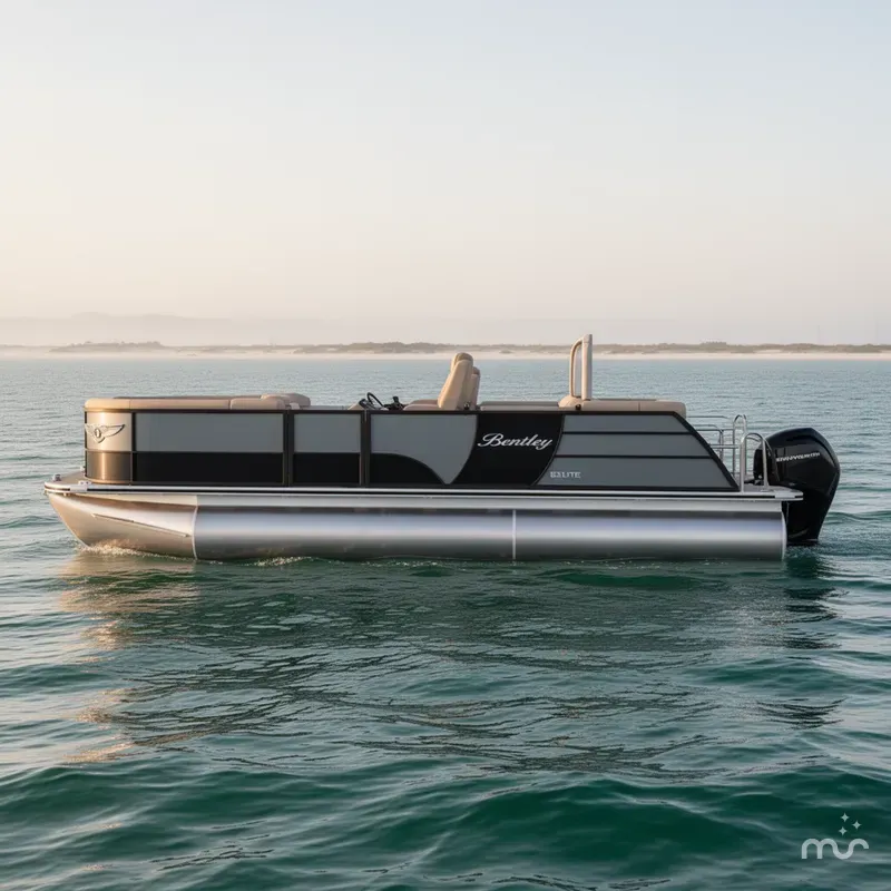 Slide: The Image of Bentley Pontoons 223 Elite Swing Back 2024 - 0