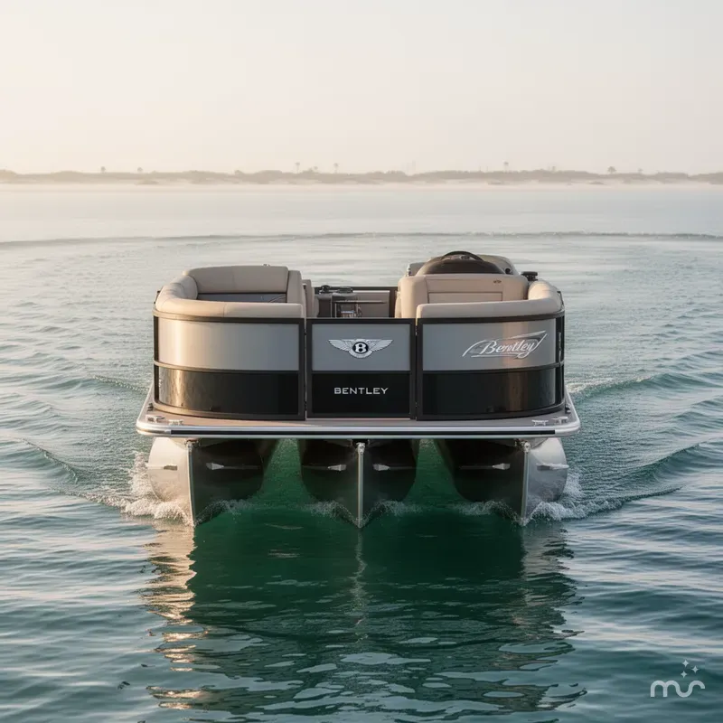 Slide: The Image of Bentley Pontoons 223 Elite Swing Back 2024 - 1