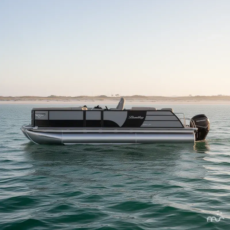 Slide: The Image of Bentley Pontoons 223 Elite Swing Back 2024 - 2