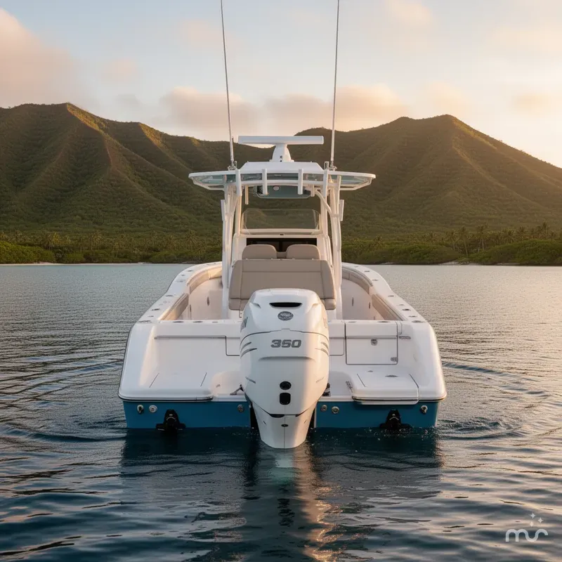 Slide: The Image of Yellowfin 32 Offshore 2026 - 3