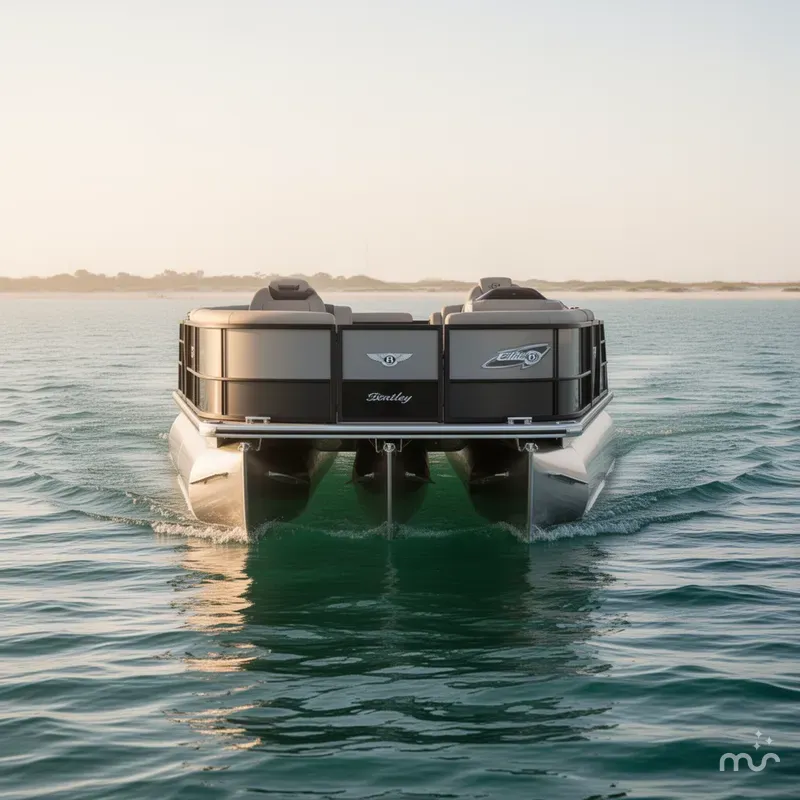 Slide: The Image of Bentley Pontoons 223 Elite Swing Back 2024 - 1