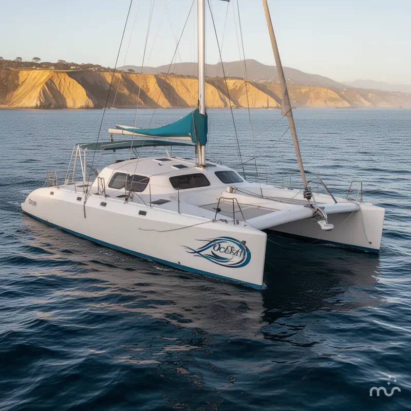 Slide: The Image of Ocean Yachts Cat 49 2000 - 0