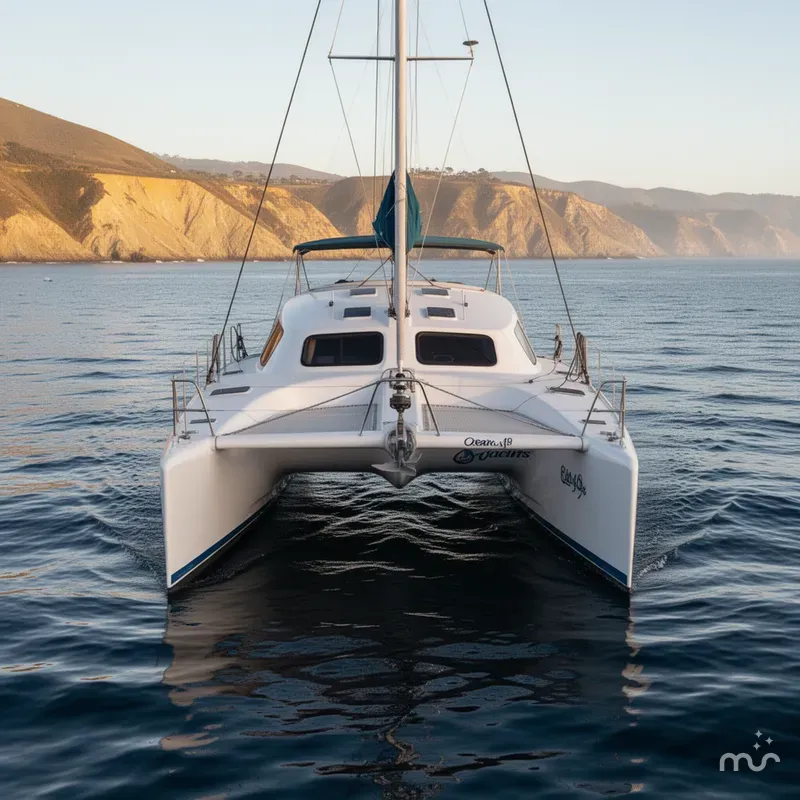 Slide: The Image of Ocean Yachts Cat 49 2000 - 3