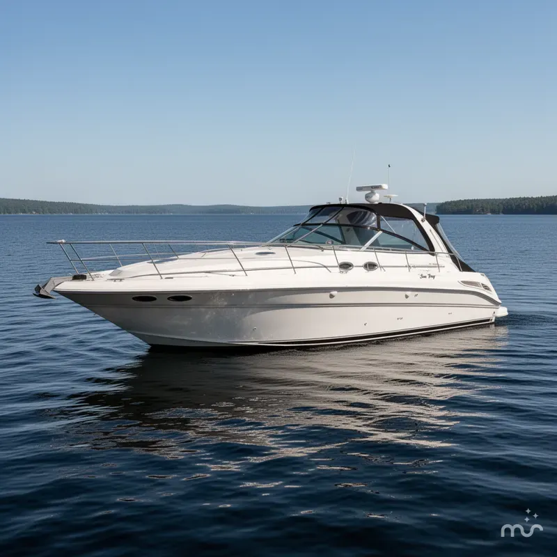 Slide: The Image of Sea Ray 410 Sundancer 2000 - 0