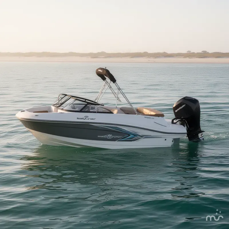 Slide: The Image of Bayliner VR6 Bowrider OB 2022 - 1