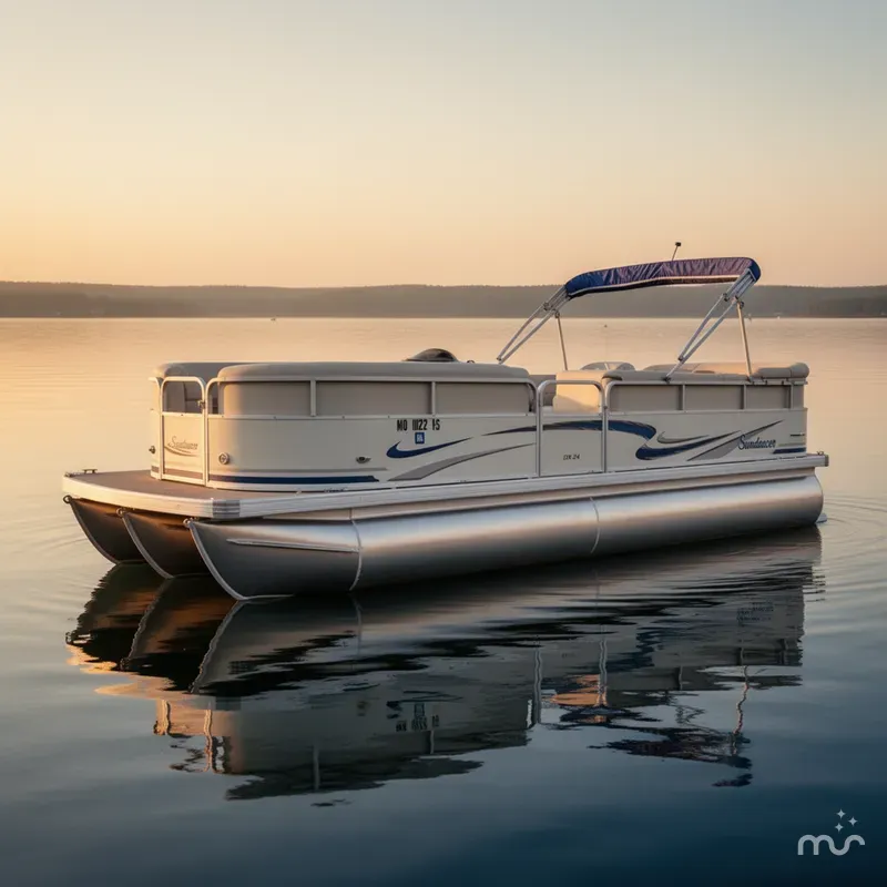 Slide: The Image of Sundancer Pontoons DX24 2010 - 1