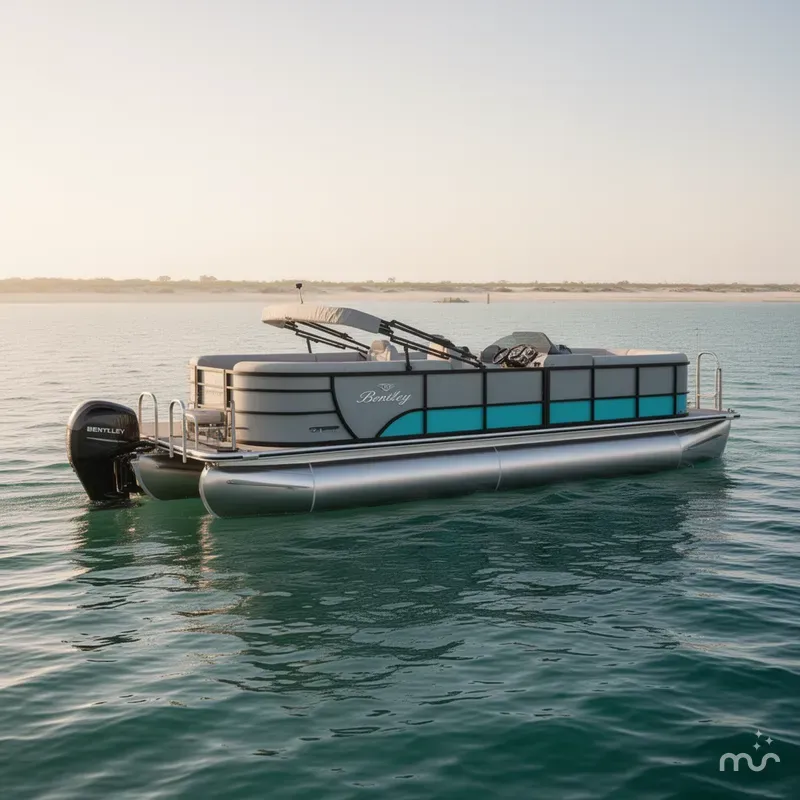 Slide: The Image of Bentley Pontoons Legacy 243 Navigator 2025 - 0