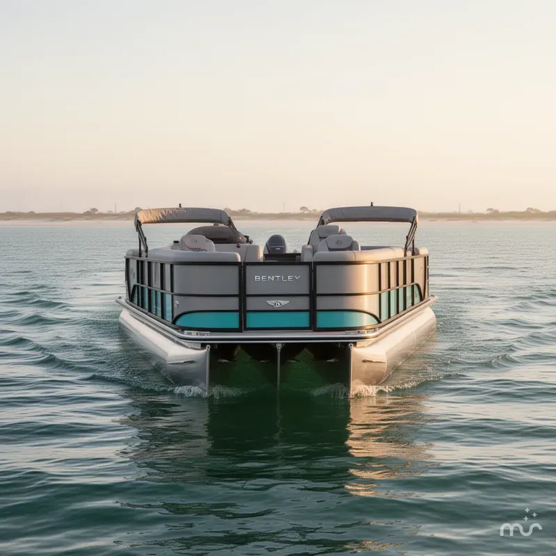 Slide: The Image of Bentley Pontoons Legacy 243 Navigator 2025 - 3
