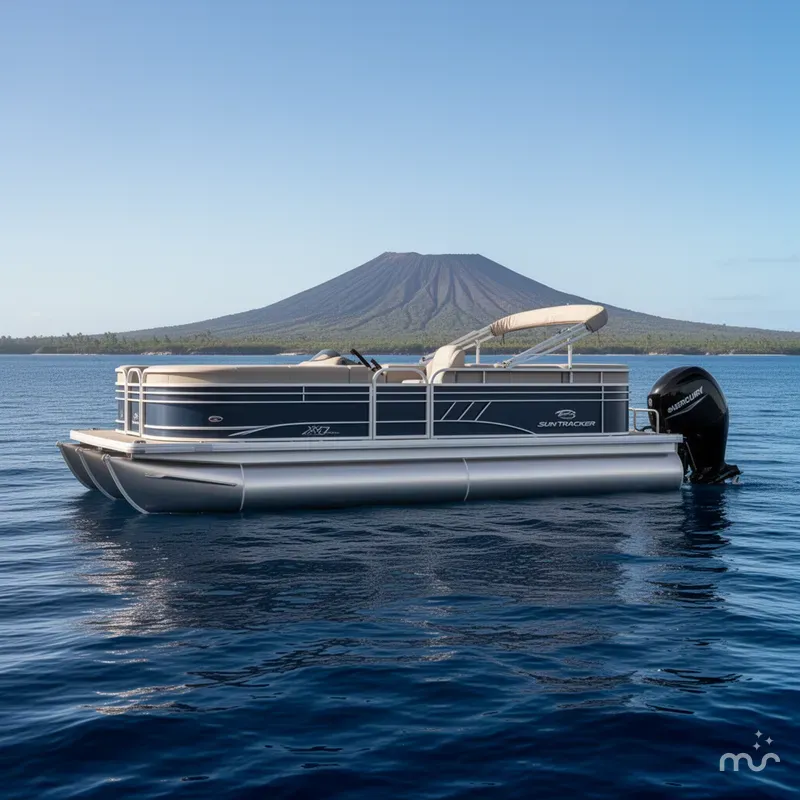 Slide: The Image of Sun Tracker Party Barge 22 XP3 2022 - 2
