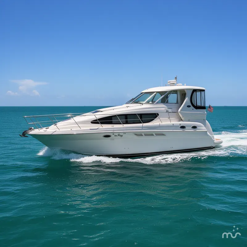 Slide: The Image of Sea Ray 390 Motor Yacht 2004 - 2