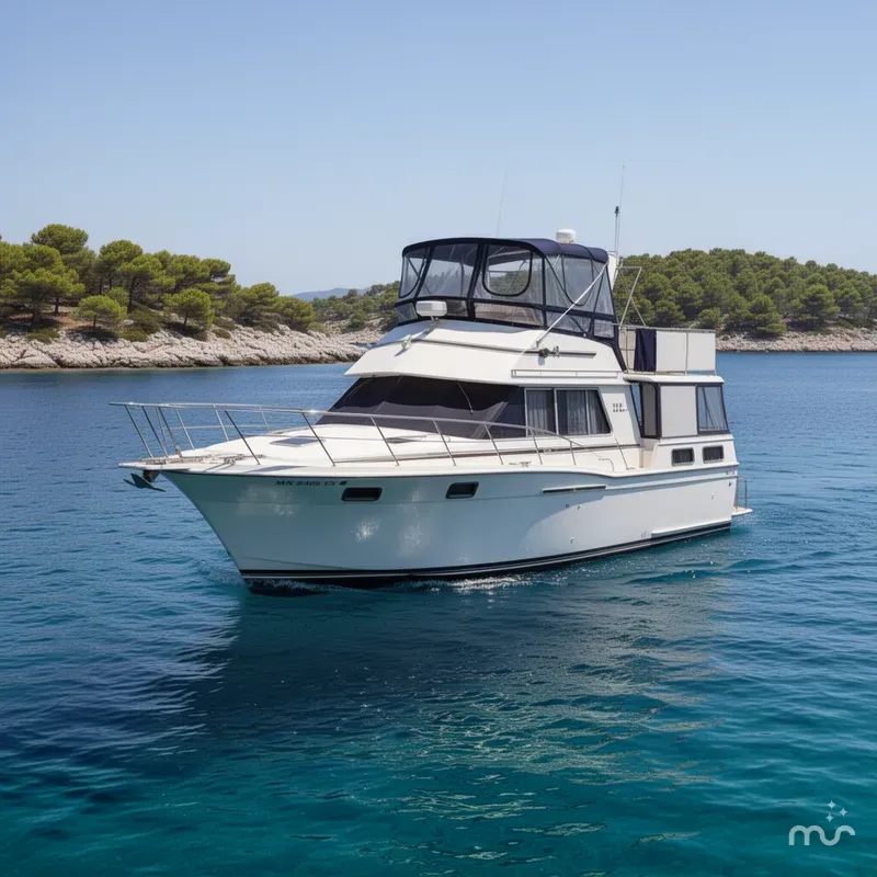 The Image of Carver Yachts 3207 Aft Cabin Motor Yacht 1983 - 0