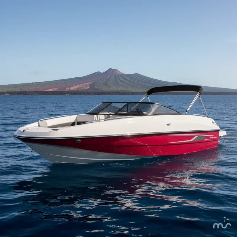 Slide: The Image of Bayliner 195 Deck Boat 2016 - 2