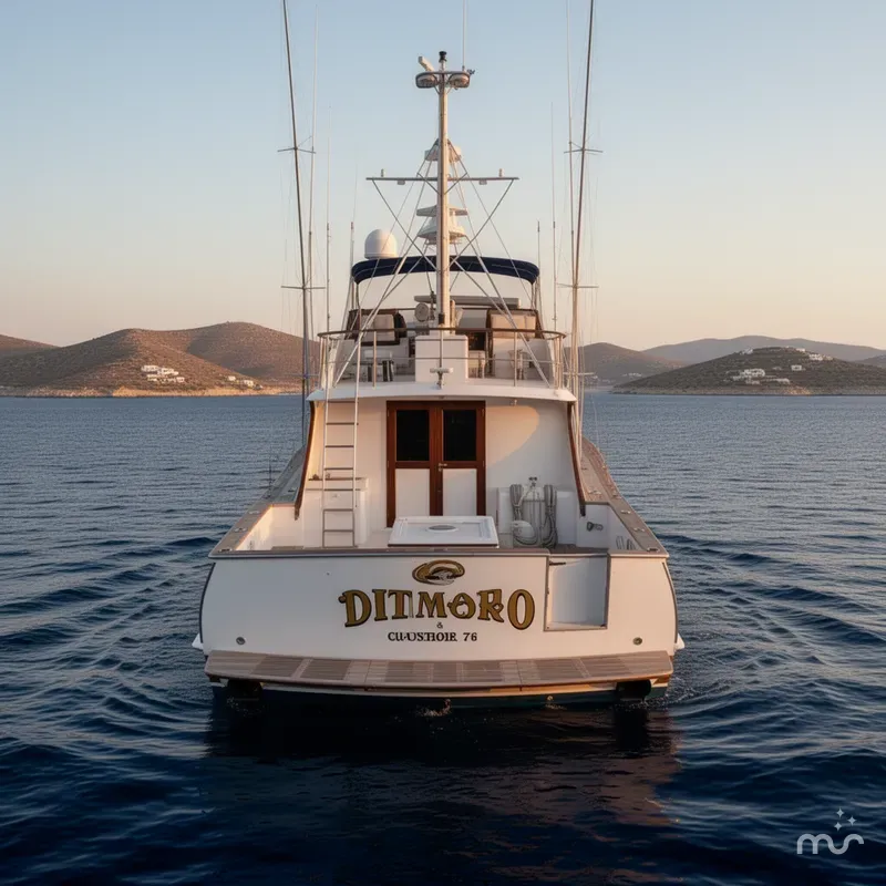 Slide: The Image of Ditmar & Donaldson Custom Yachtfisher 1976 - 3