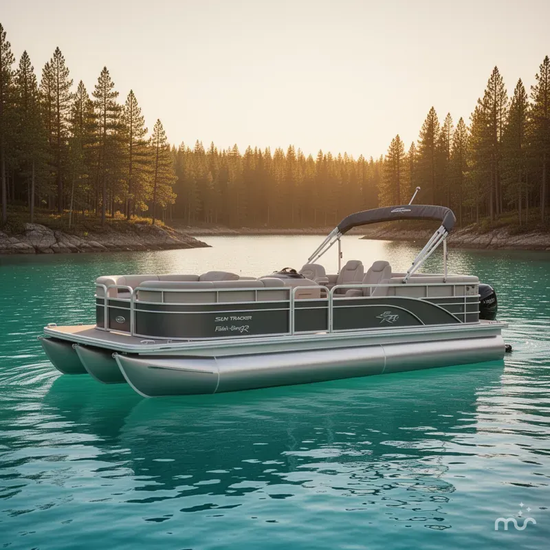 Slide: The Image of Sun Tracker Fishin' Barge 22 XP3 2025 - 2