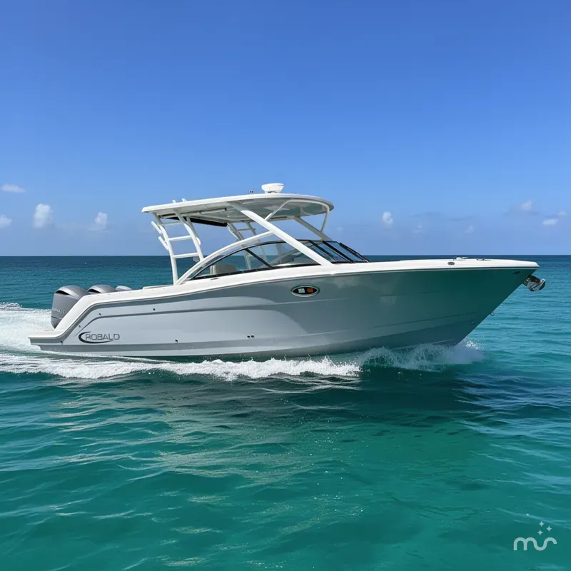 Slide: The Image of Robalo R317 Dual Console 2024 - 0