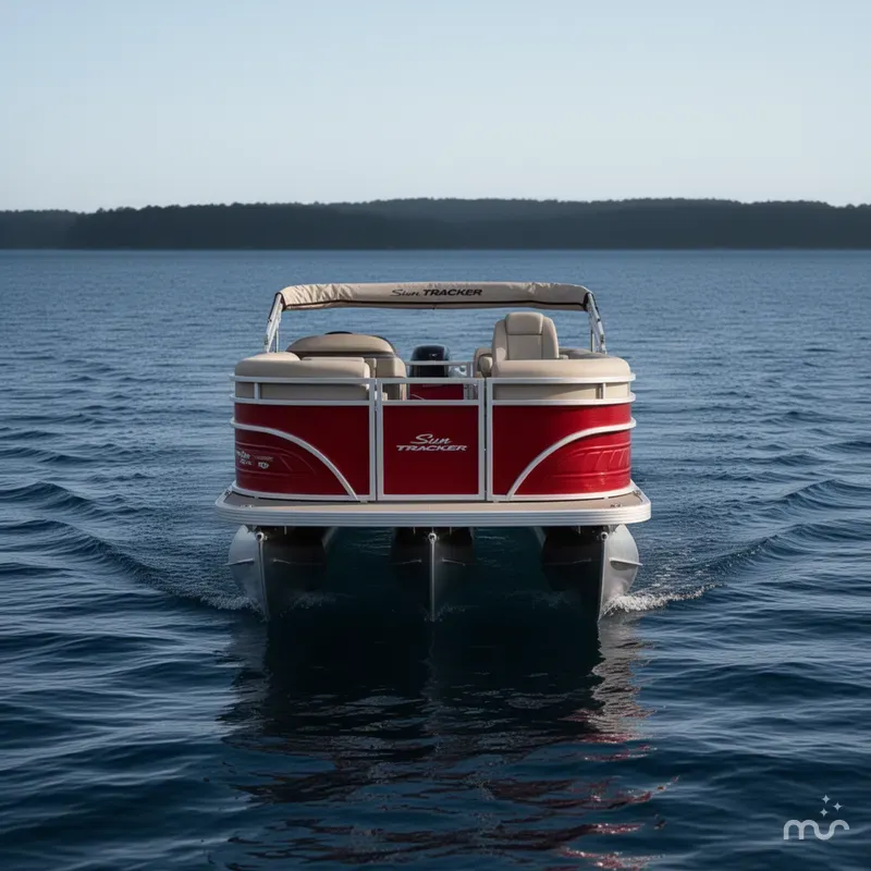 Slide: The Image of Sun Tracker Party Barge 20 DLX 2024 - 1