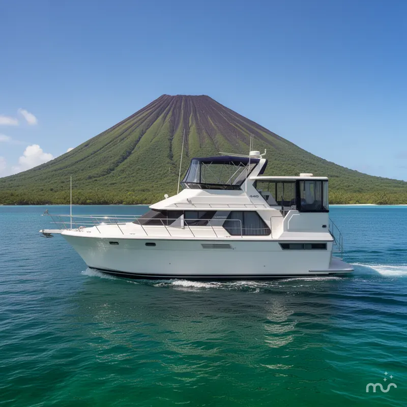 The Image of Carver Yachts 440 Aft Cabin Motor Yacht 1995 - 0