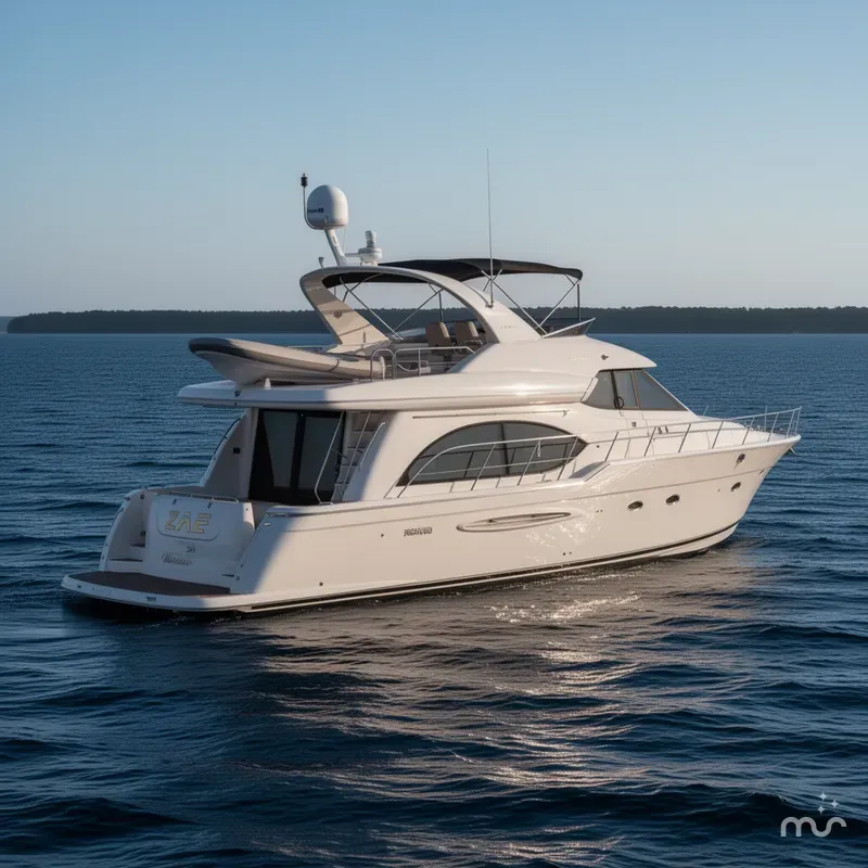 Slide: The Image of Meridian 580 Pilothouse 2008 - 0