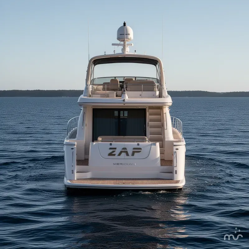 Slide: The Image of Meridian 580 Pilothouse 2008 - 2