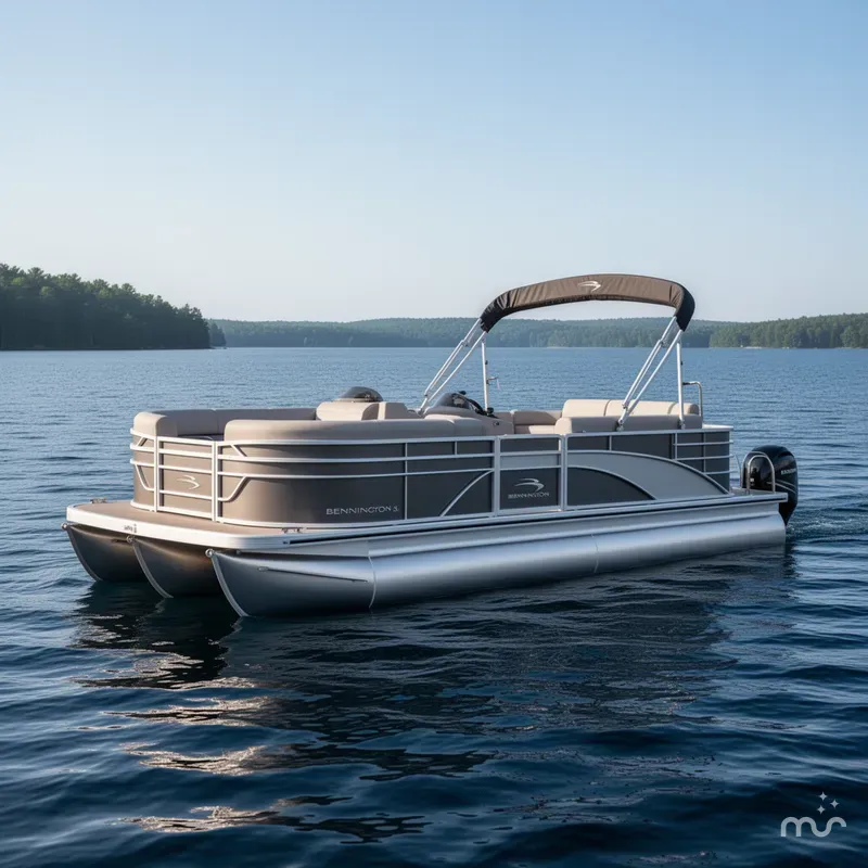 Slide: The Image of Bennington S L Bench 24 SL Tritoon 2025 - 2