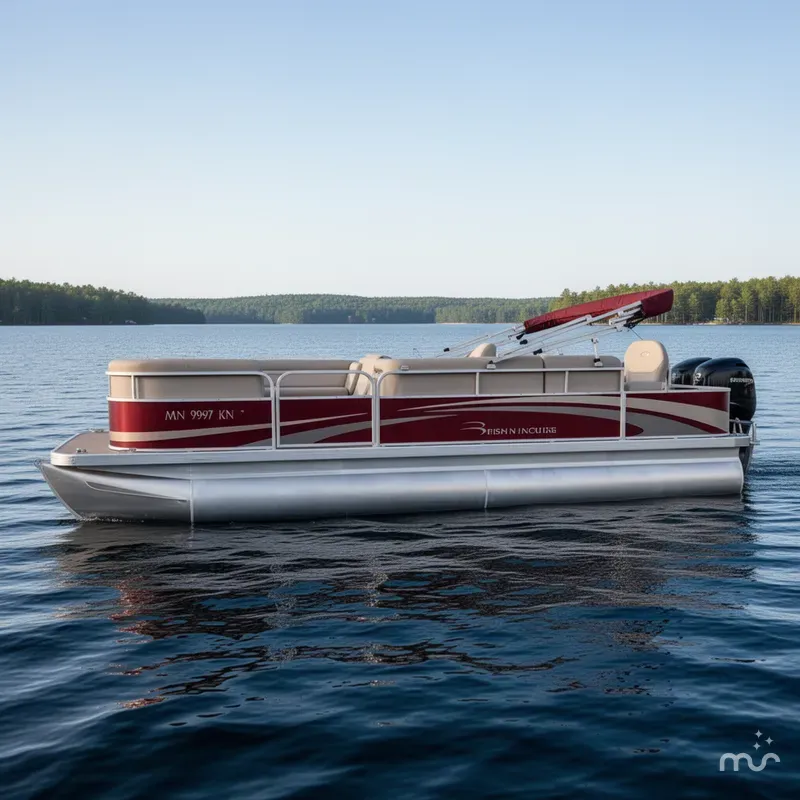 Slide: The Image of Bennington 2050 SSI Fish N Cruise Pontoon 2010 - 1