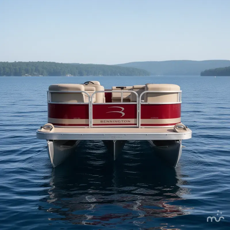 Slide: The Image of Bennington 2050 SSI Fish N Cruise Pontoon 2010 - 2