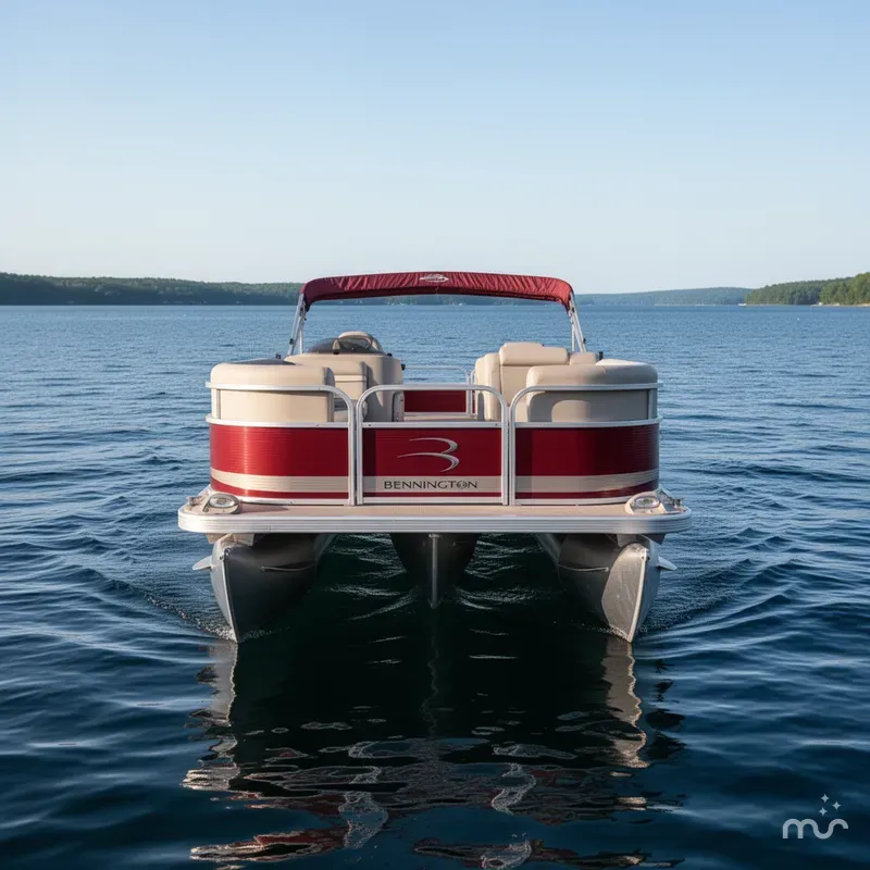 Slide: The Image of Bennington 2050 SSI Fish N Cruise Pontoon 2010 - 3