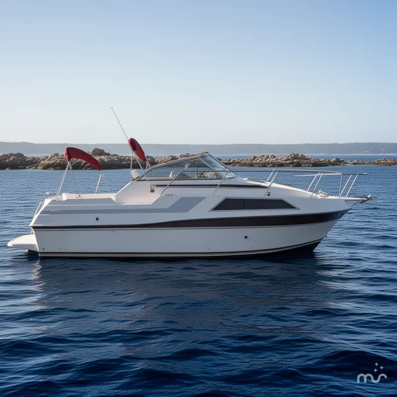 Slide: The Image of Carver Yachts 27 Montego 1988 - 2