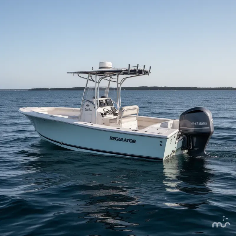 Slide: The Image of Regulator Marine 23 Forward Seating 2011 - 1