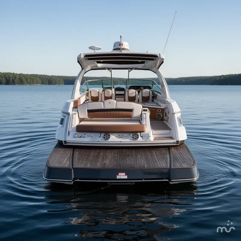 Slide: The Image of Four Winns 350 Horizon 2018 - 2