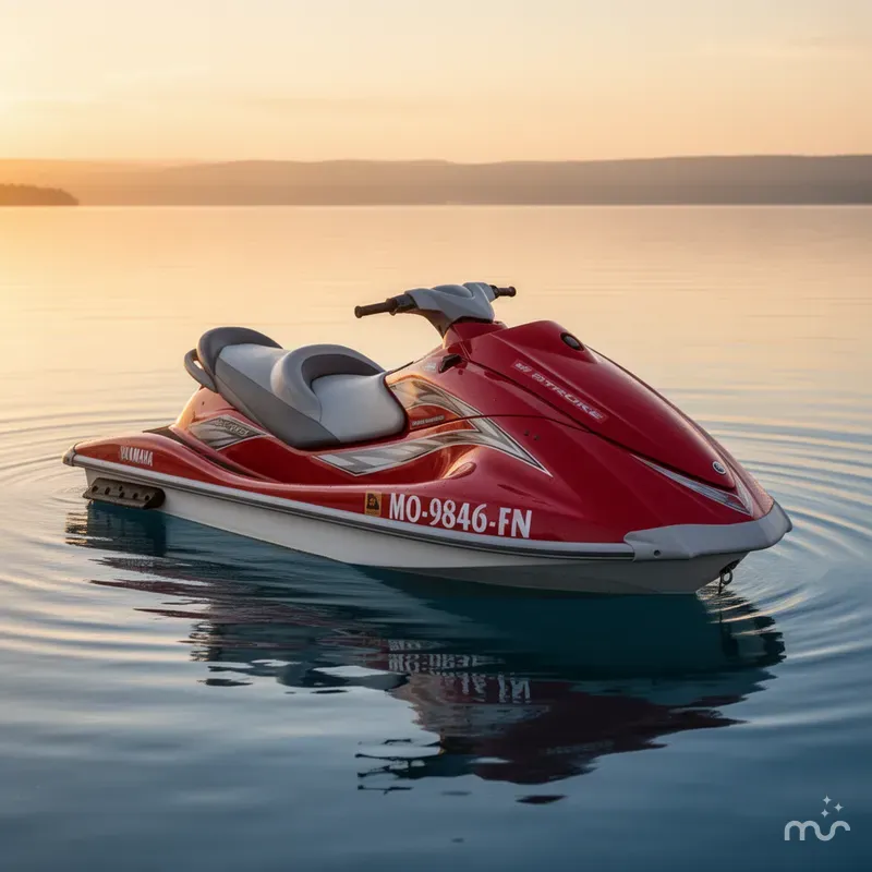 Slide: The Image of Yamaha WaveRunner® VX110 Deluxe 2005 - 3