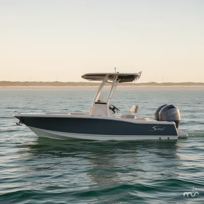 Slide: The Image of Scout Seabrook Center Console Fishing 2024 - 2