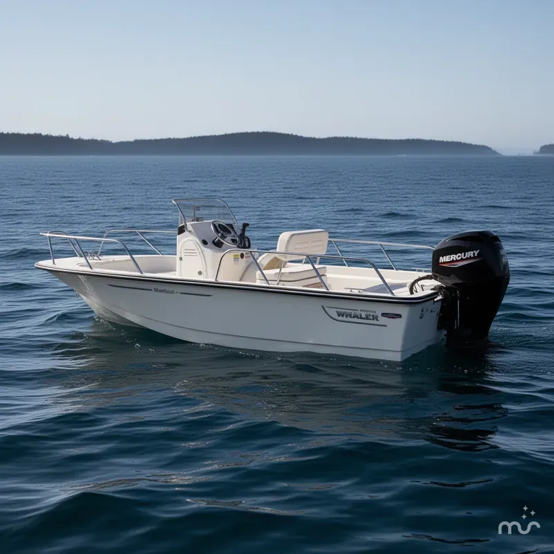Slide: The Image of Boston Whaler 150 Montauk 2025 - 1