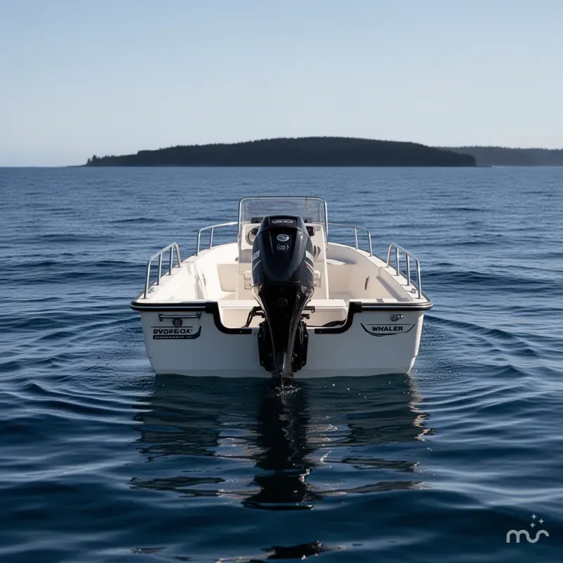 Slide: The Image of Boston Whaler 150 Montauk 2025 - 2