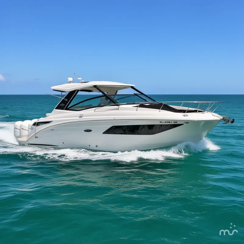 Slide: The Image of Sea Ray Sundancer 320 Outboard 2020 - 0