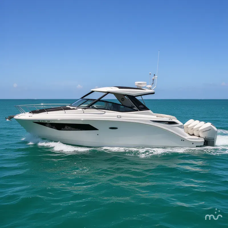 Slide: The Image of Sea Ray Sundancer 320 Outboard 2020 - 2