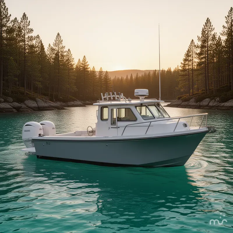Slide: The Image of Parker Marine 2420 Sport Cabin 2025 - 2