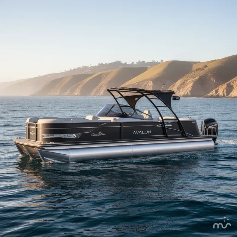 Slide: The Image of Avalon 27' Catalina Elite Windshield Platinum w/ Mercury 400HP V10! 2024 - 0