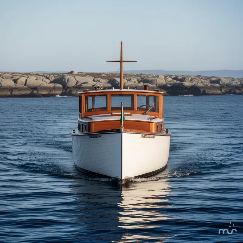 Slide: The Image of Stephens Brothers 34 Trunk Cabin Cruiser 1929 - 3